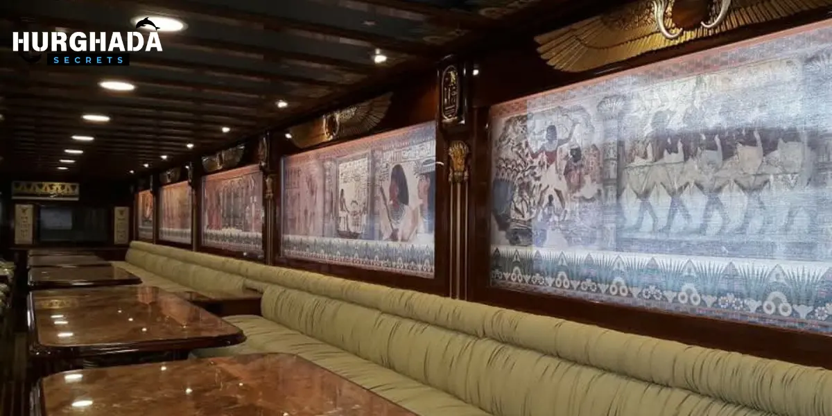 seating area inside the ship
