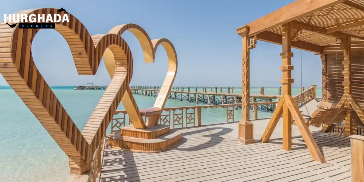 Wooden heart-shaped 