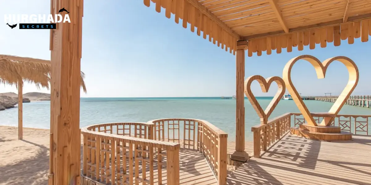 Wooden heart-shaped